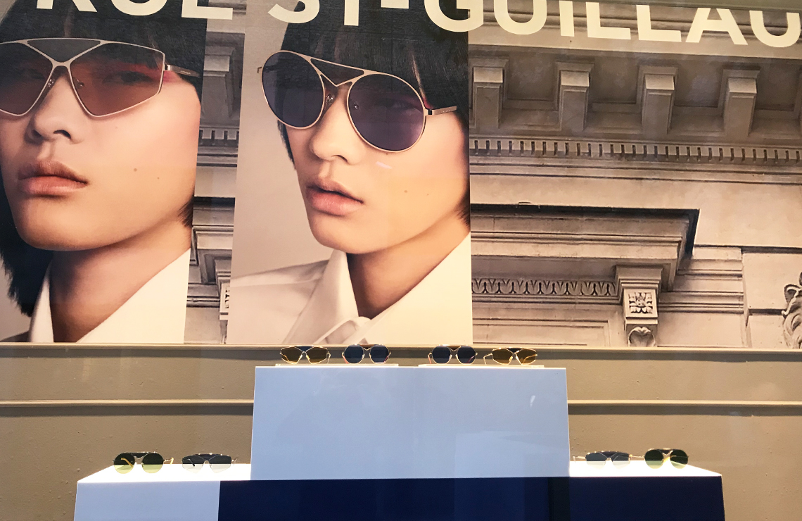 Karl Lagerfeld display window